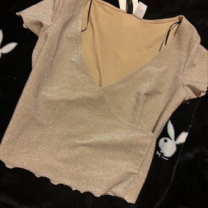 BRAND NEW SPARKLY H&M SHIRT WITH TAGS